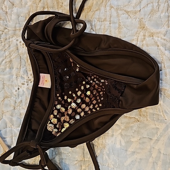 String bikini S tan top is C cup, brown bottom is size 4 VENUS - Picture 6 of 10